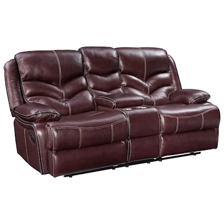 Reclining Loveseat with Center Console